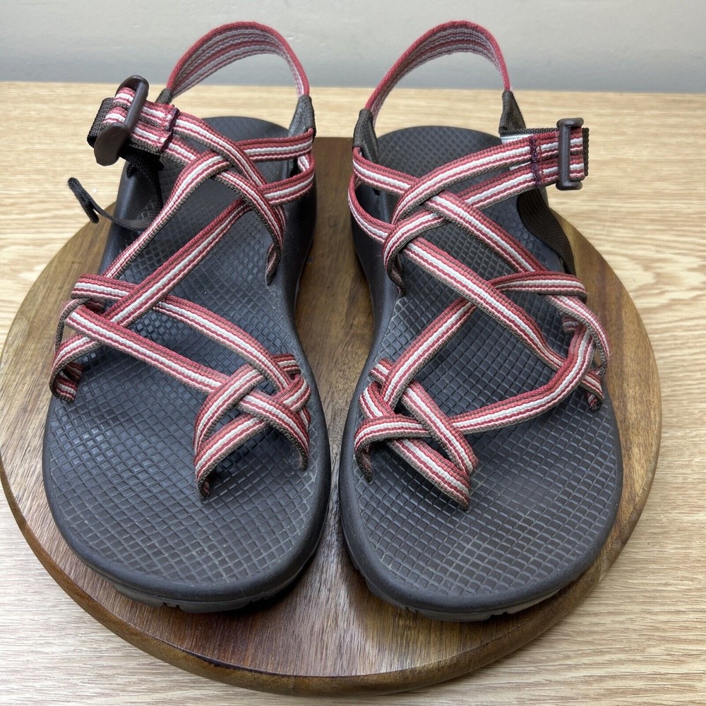Chaco ZX/2 Unaweep Sandals Women's Size 8 Brown Red hiking vibram